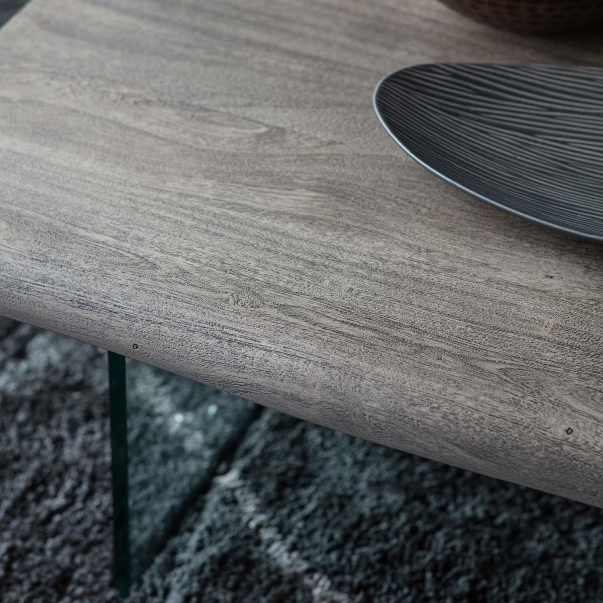 Fearne Grey Wood Coffee Table - Caspian House – image 2