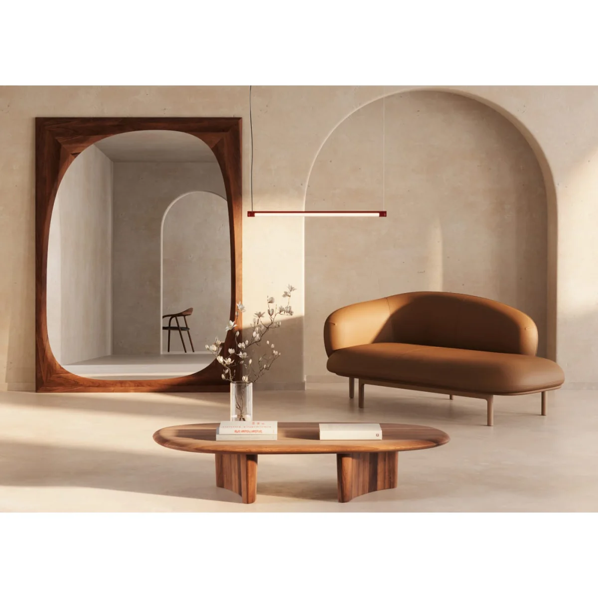 Heal's Monument Oval Coffee Table – image 2