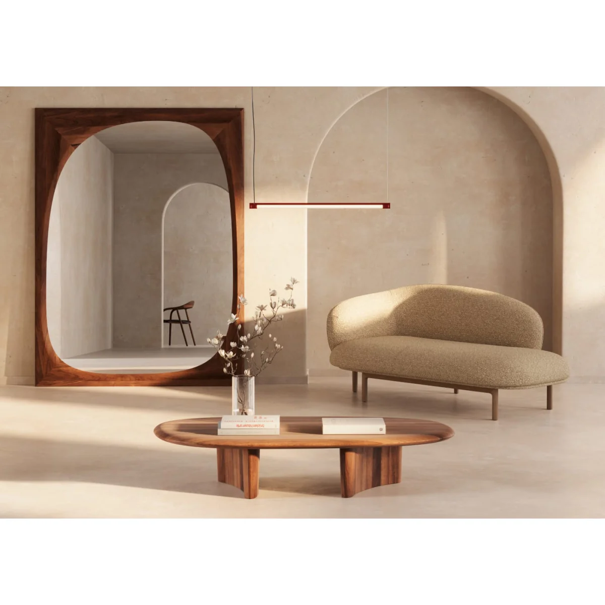 Heal's Monument Oval Coffee Table – image 4