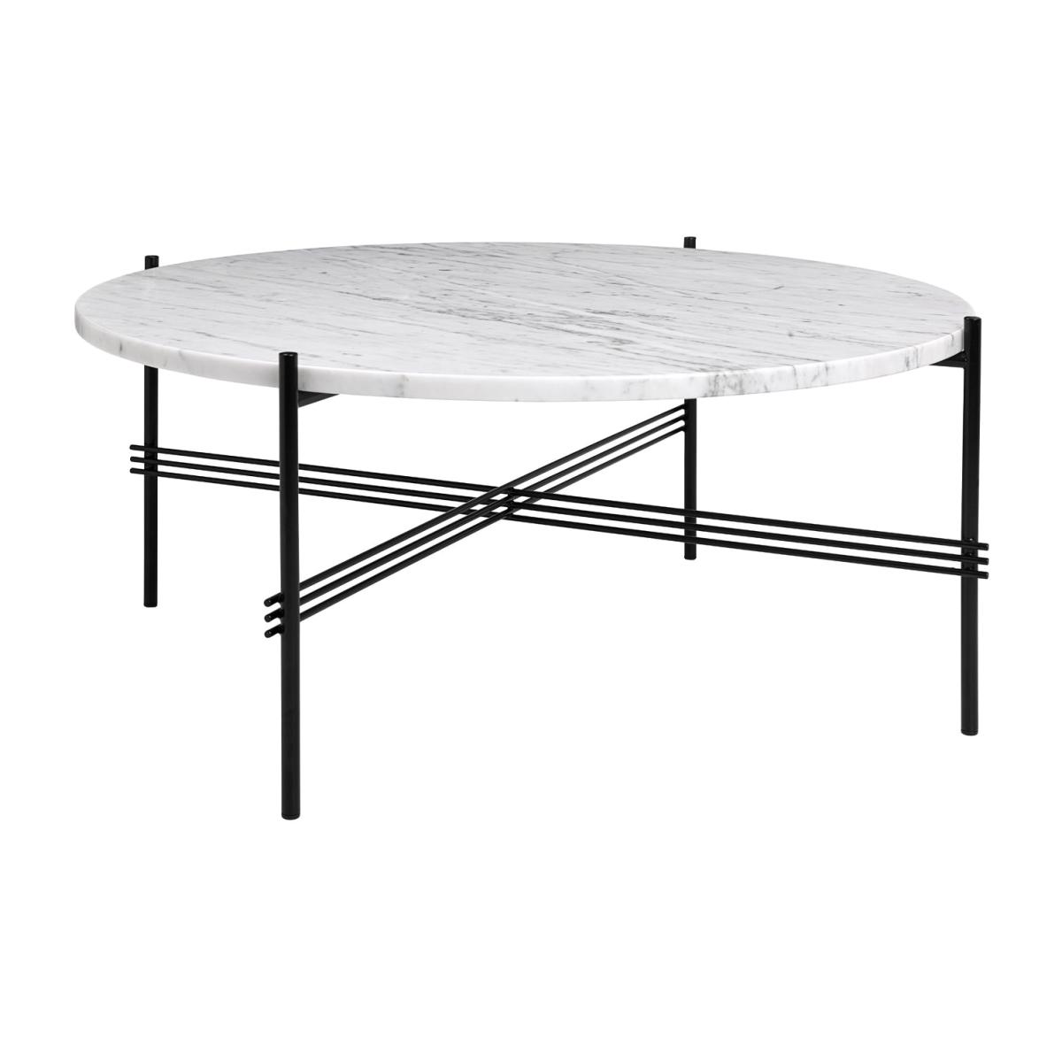 Gubi TS Coffee Table Large in White Carrara Marble – image 1