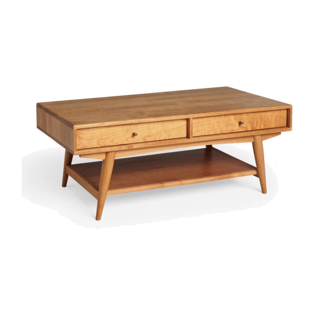 John Lewis Wycombe 2 Drawer Storage Coffee Table, Cherrywood – image 1