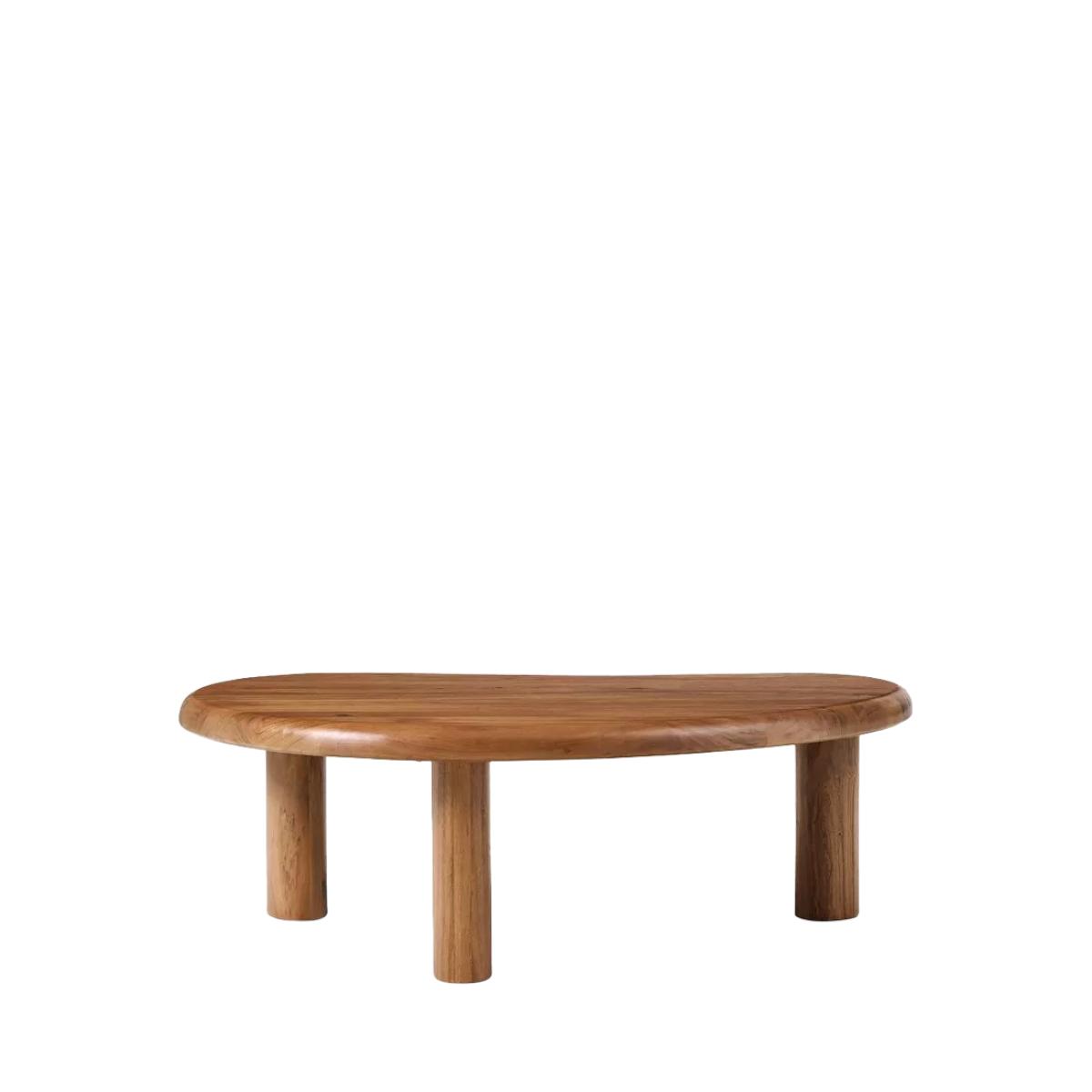 west elm Cannellini Acacia Wood Coffee Table, Cool Walnut – image 5