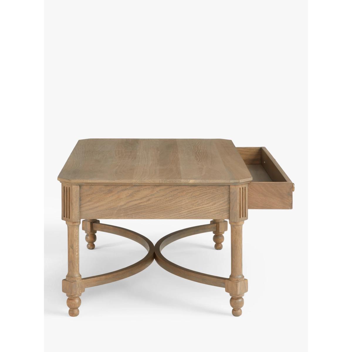 John Lewis Clemence Storage Coffee Table, Greyed Oak – image 5