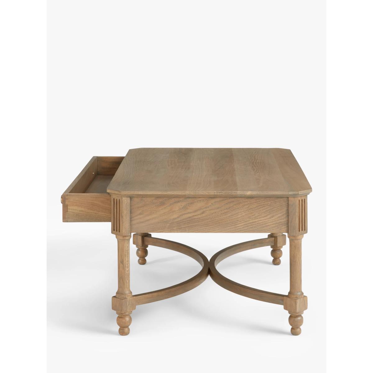 John Lewis Clemence Storage Coffee Table, Greyed Oak – image 6