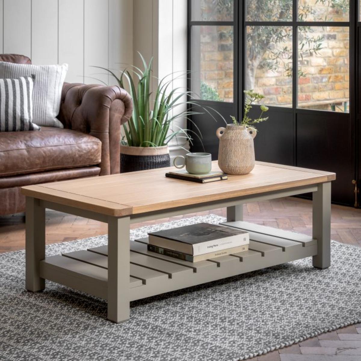 Eton Oak Coffee Table - Prairie – image 1