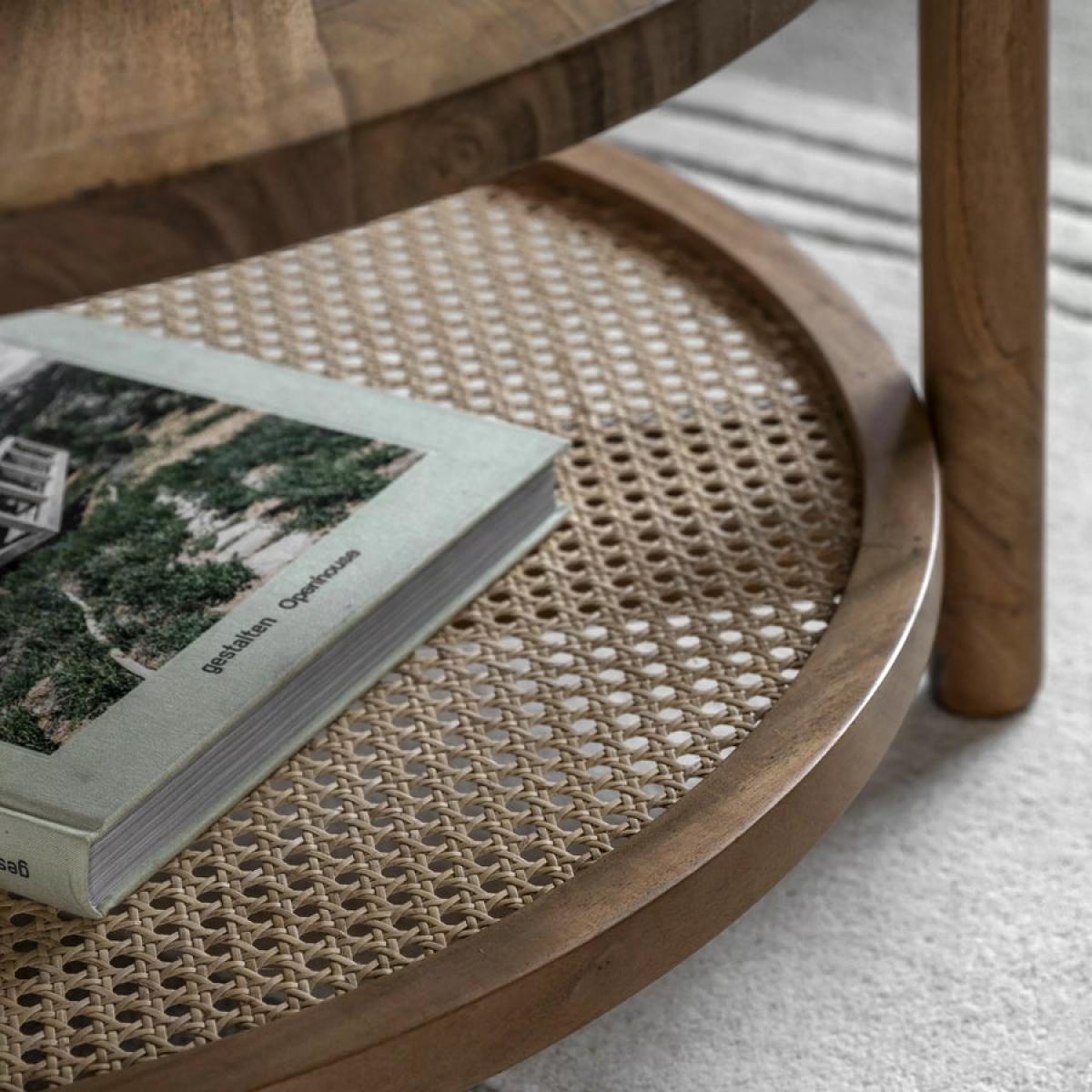 Celeste Acacia Coffee Table - Natural – image 5