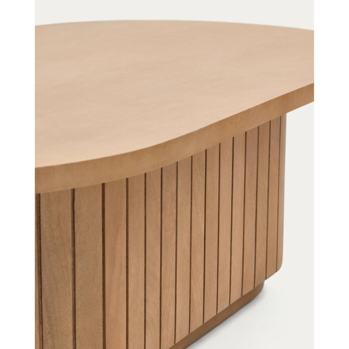 Licia solid mango wood coffee table, 120 x 60 cm – image 4