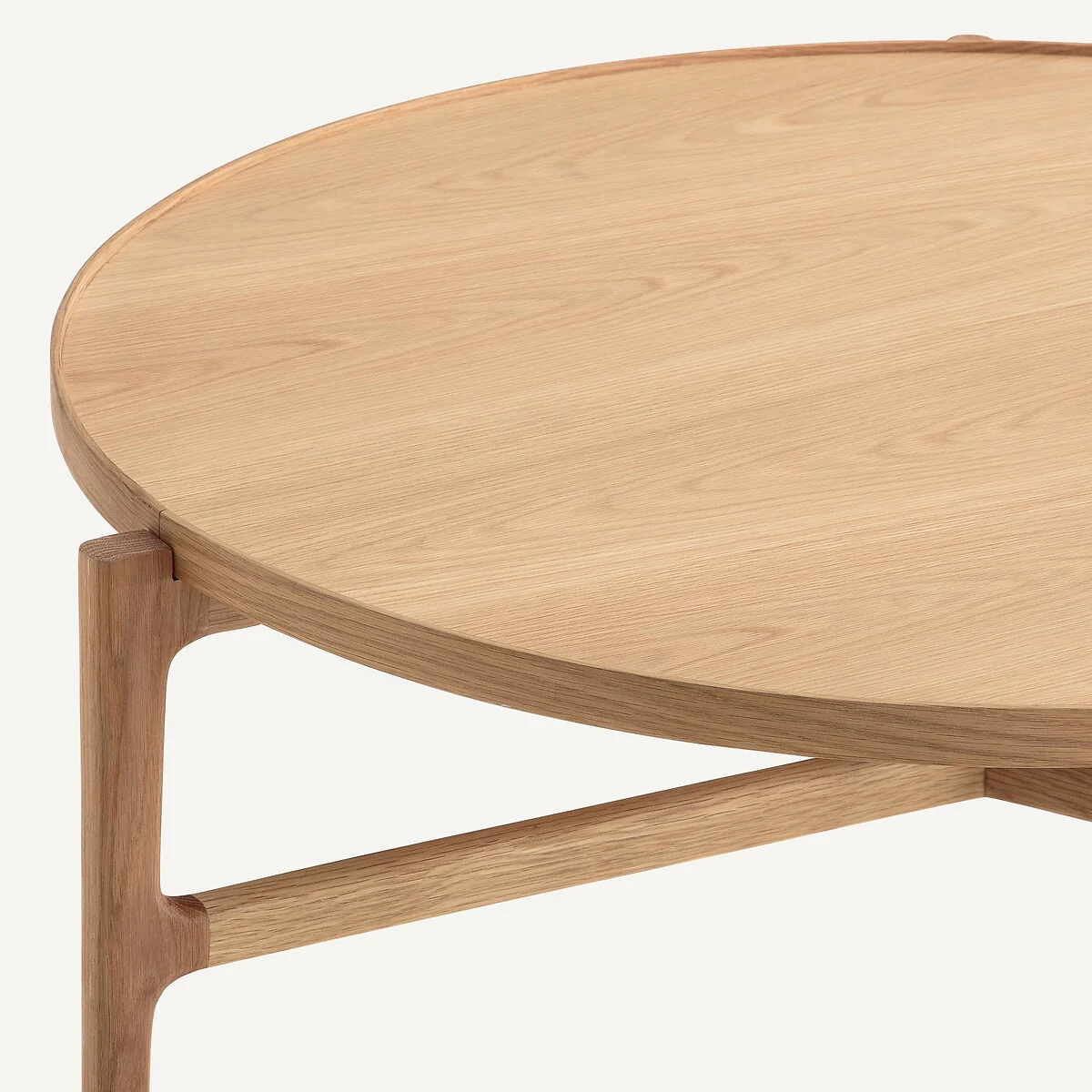 Alyasa Coffee Table in Oak Veneer Diameter 94cm – image 4