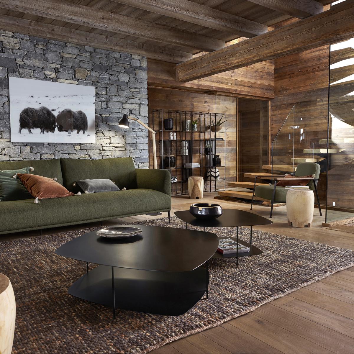 Strobile Large Metal Coffee Table – image 7