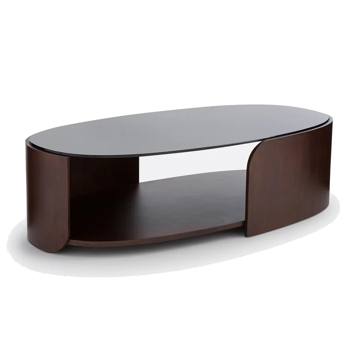 Spinella Coffee Table with Tempered Glass Top