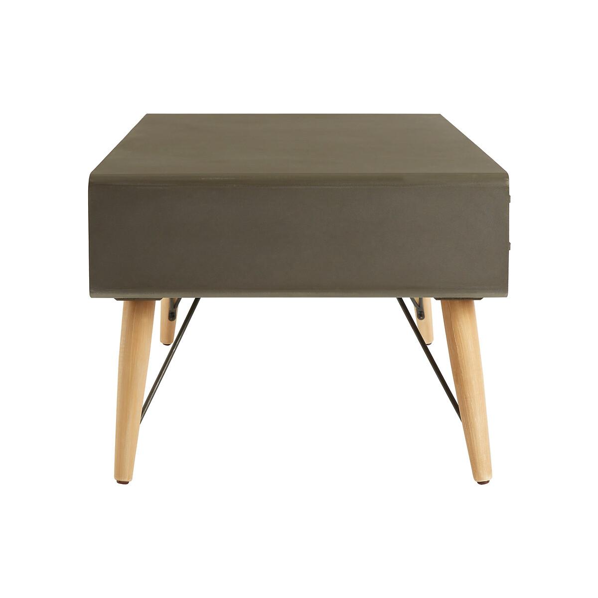 Retro Inspired Coffee Table in Fir Wood – image 3