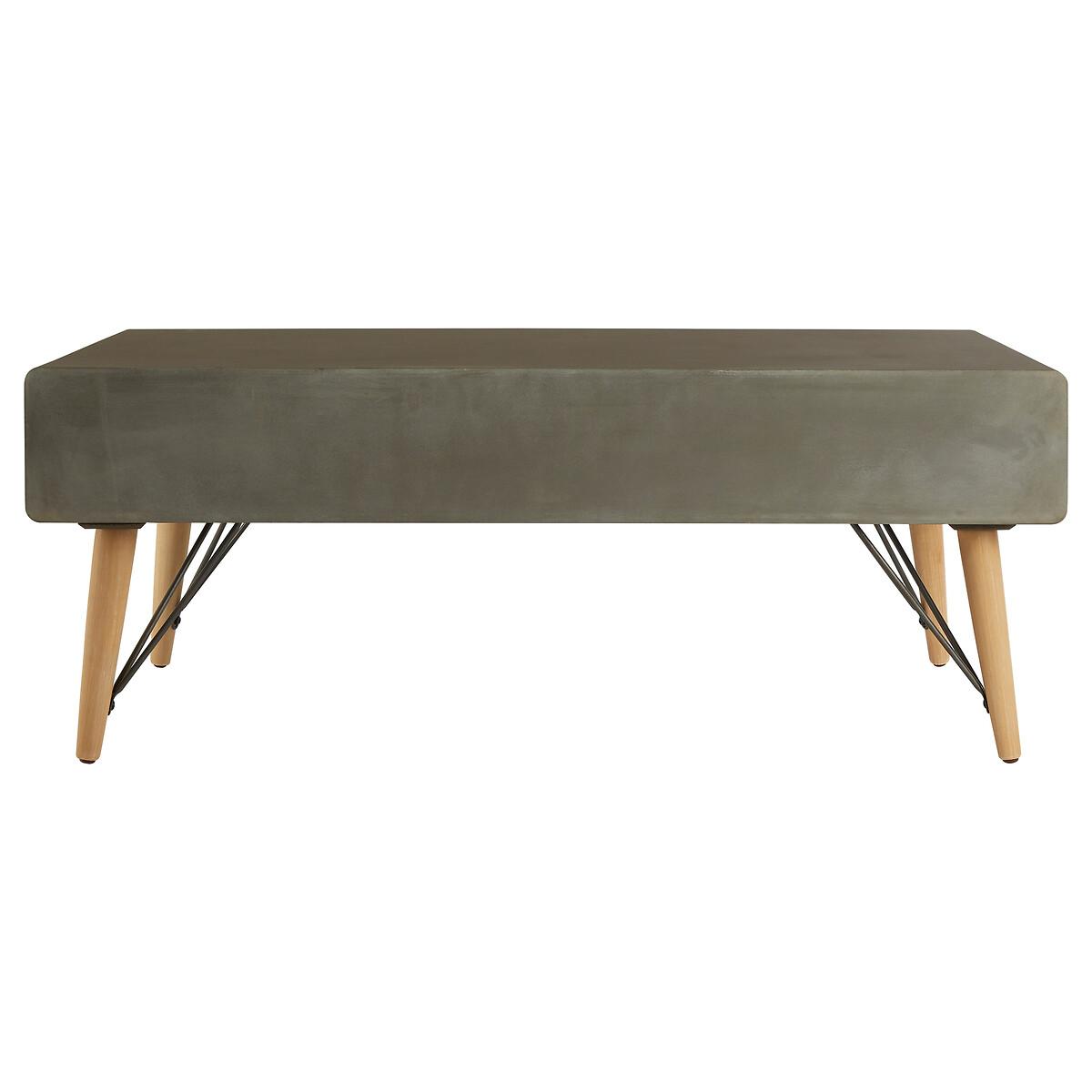 Retro Inspired Coffee Table in Fir Wood – image 4