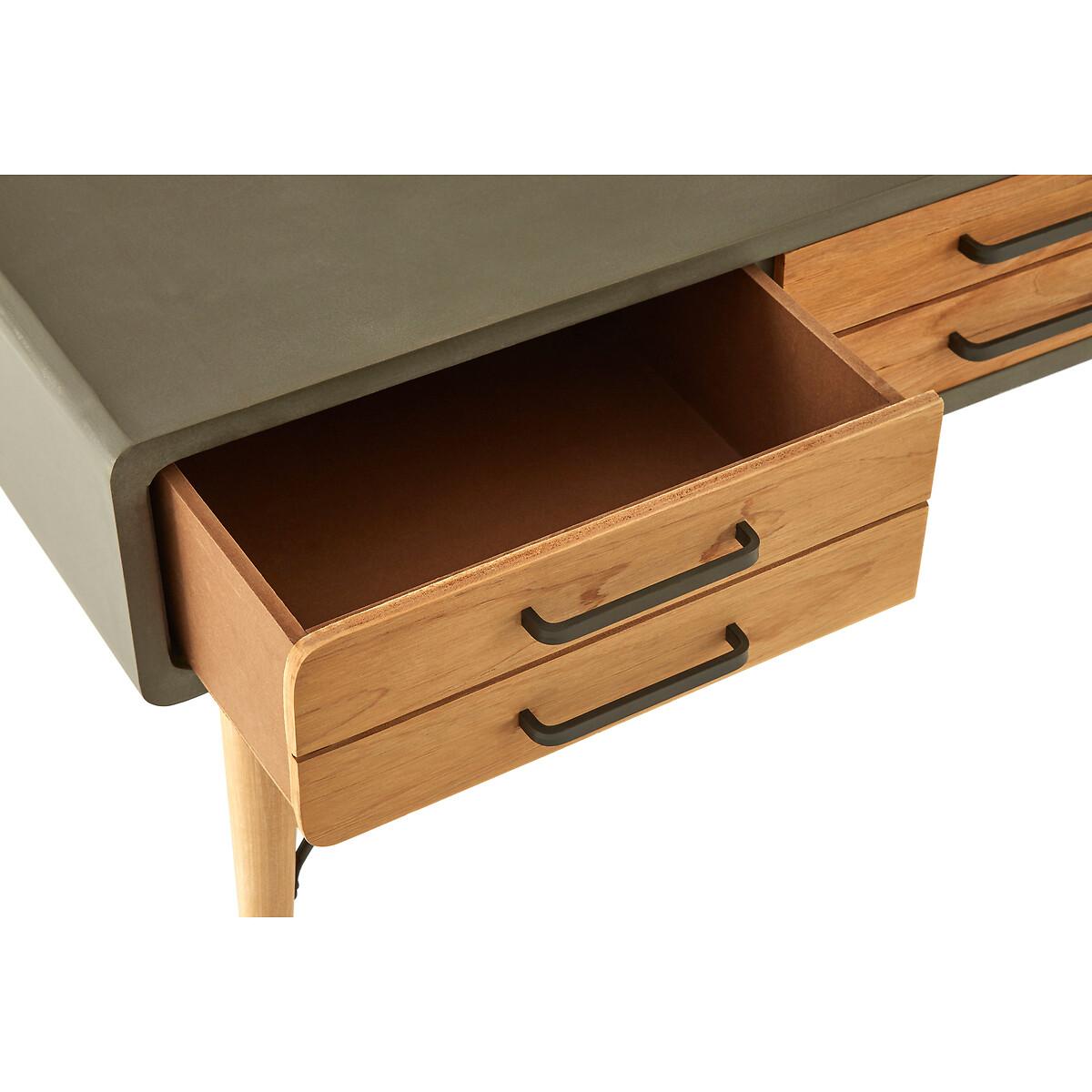 Retro Inspired Coffee Table in Fir Wood – image 7