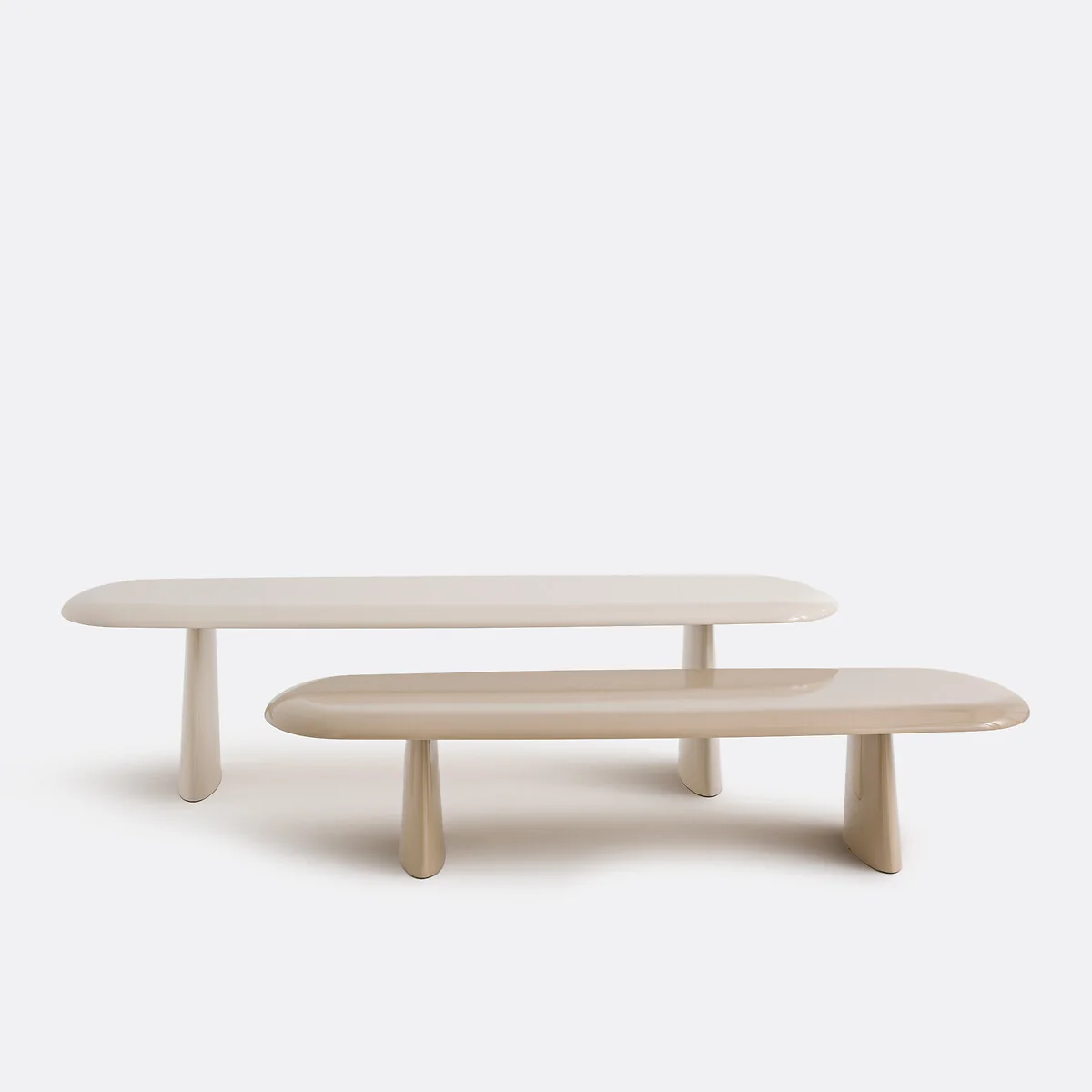 Semi-Nested Coffee Tables, Set of 2, Jaya – image 3