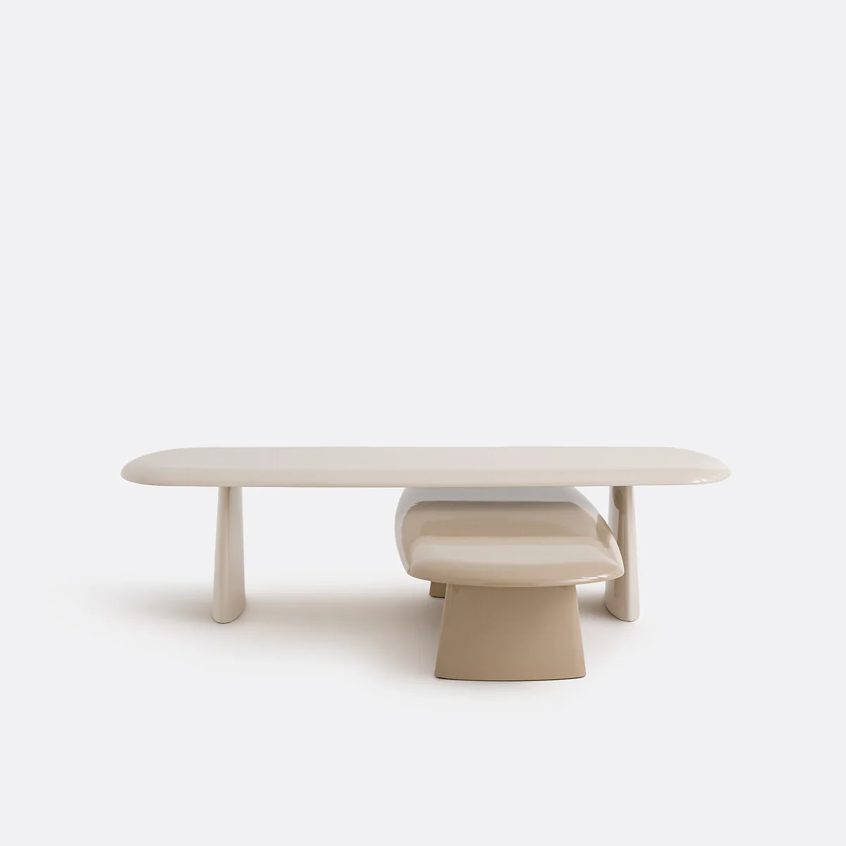 Semi-Nested Coffee Tables, Set of 2, Jaya – image 5