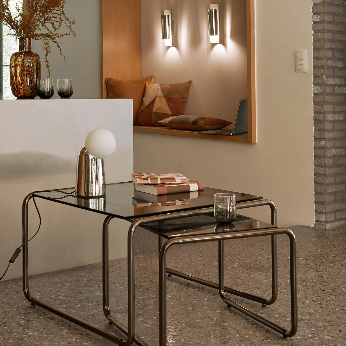 Set of 2 Neso Tempered Glass Coffee Tables – image 3