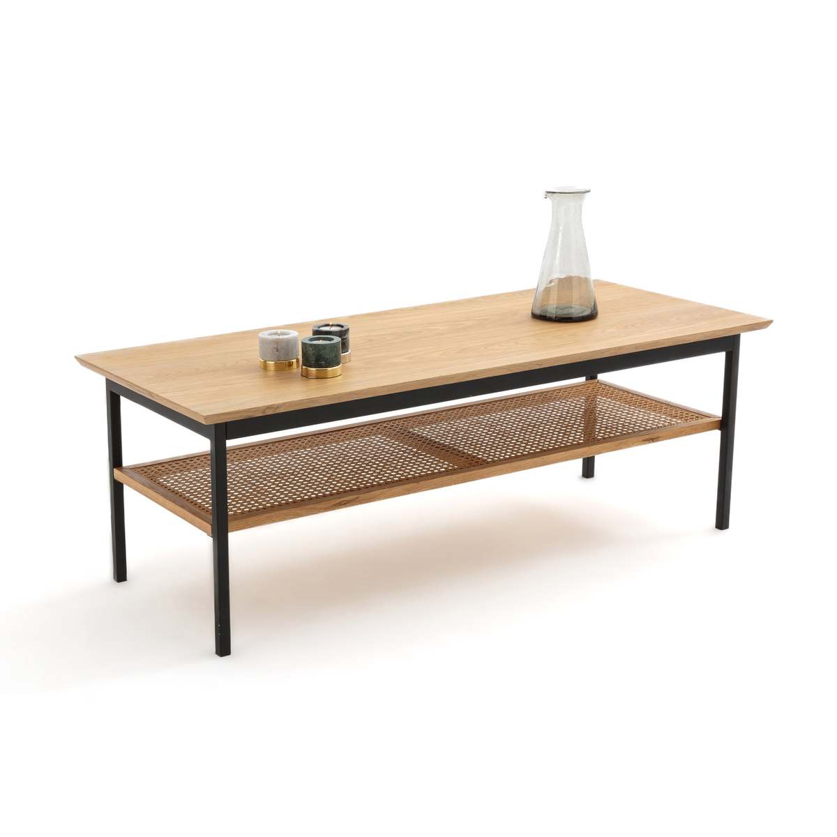 Waska Rattan Oak Coffee Table – image 1