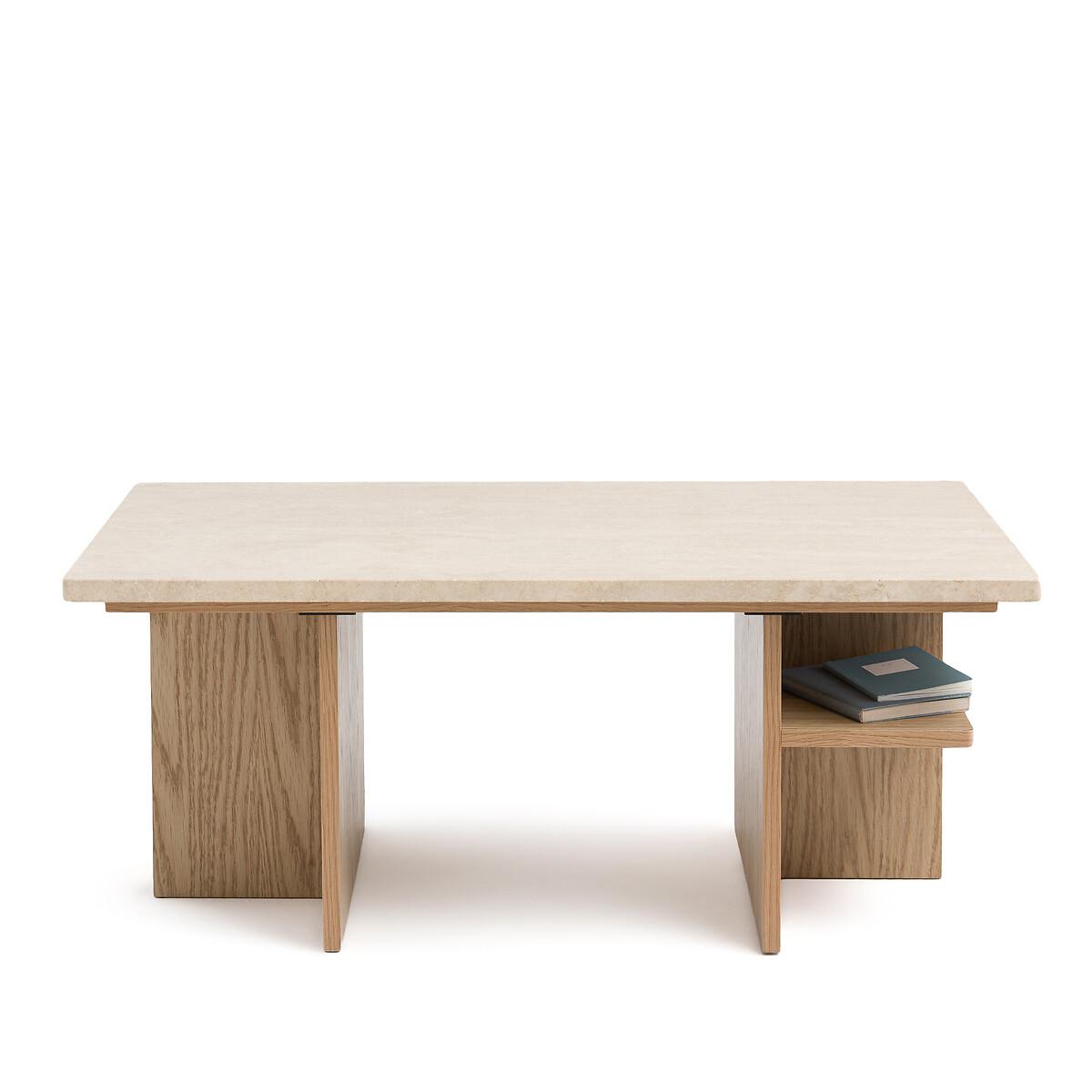 Caliste Travertine Coffee Table – image 2