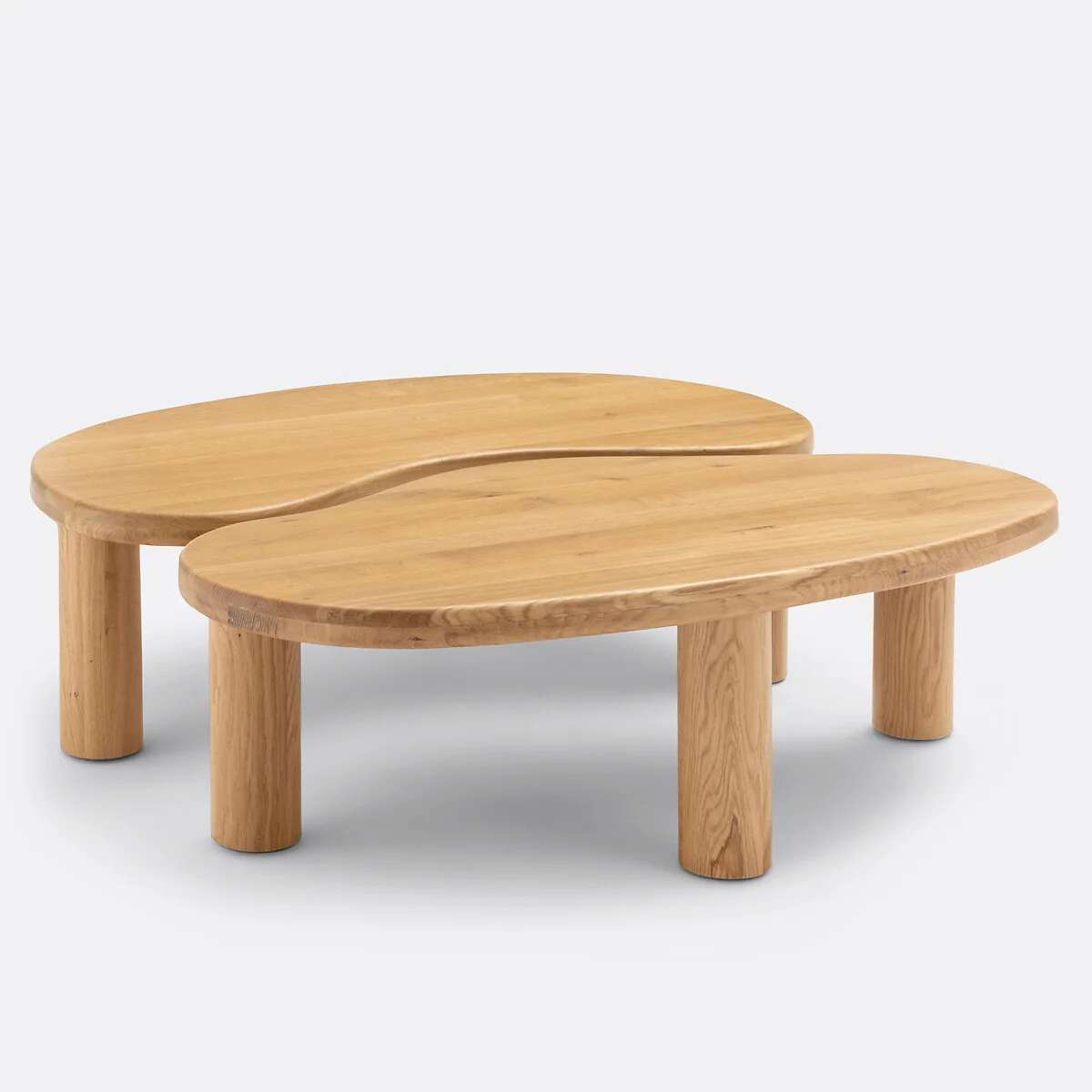 Rodi Organic Solid Oak Coffee Table, Length 118cm – image 5