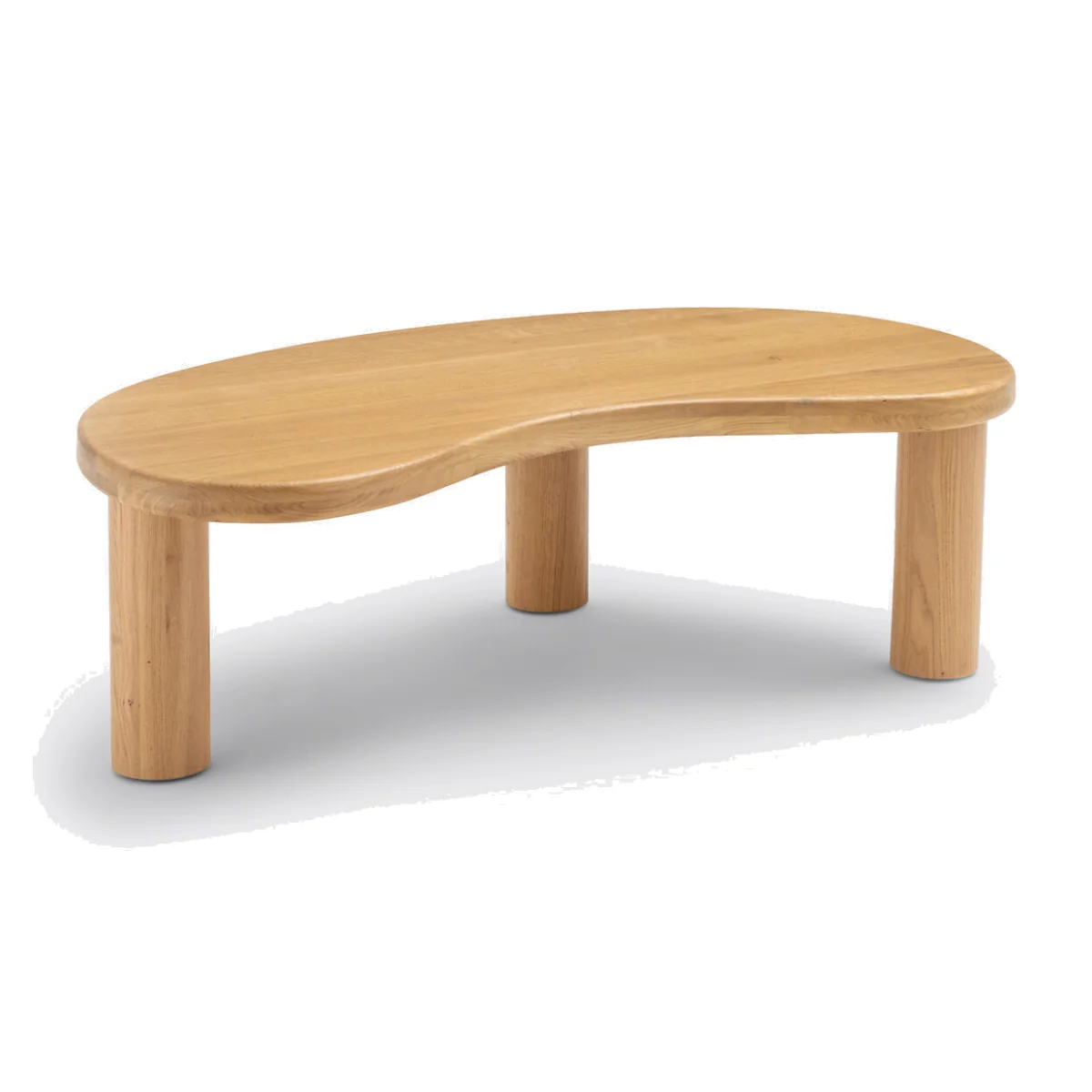 Rodi Organic Solid Oak Coffee Table, Length 118cm – image 1