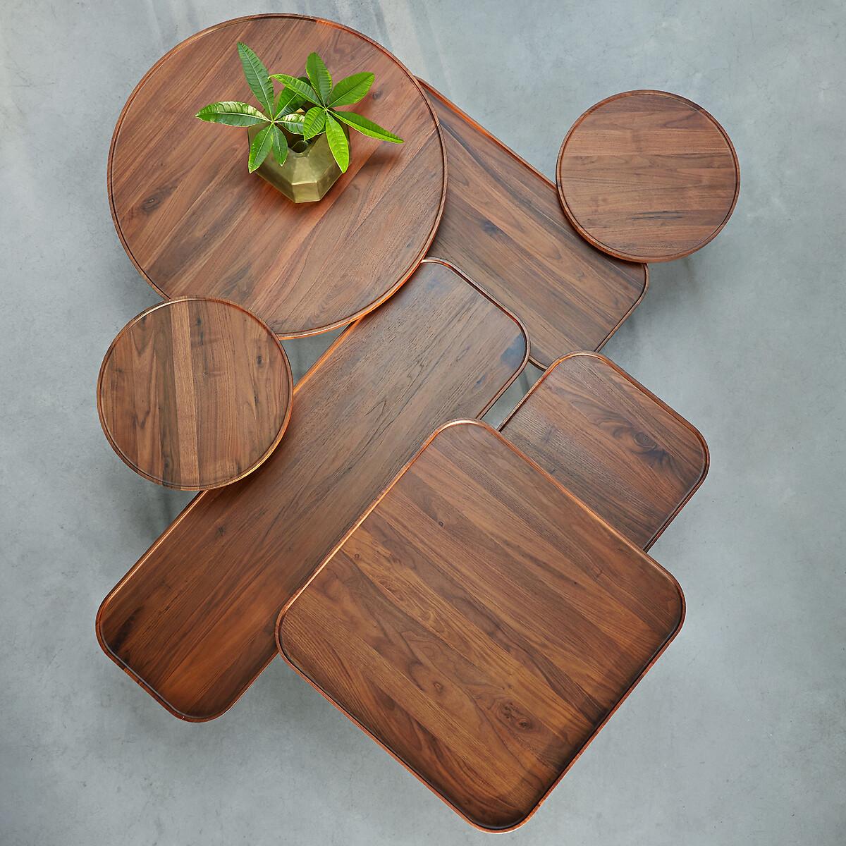 Magosia Solid Walnut Low Coffee Table – image 8