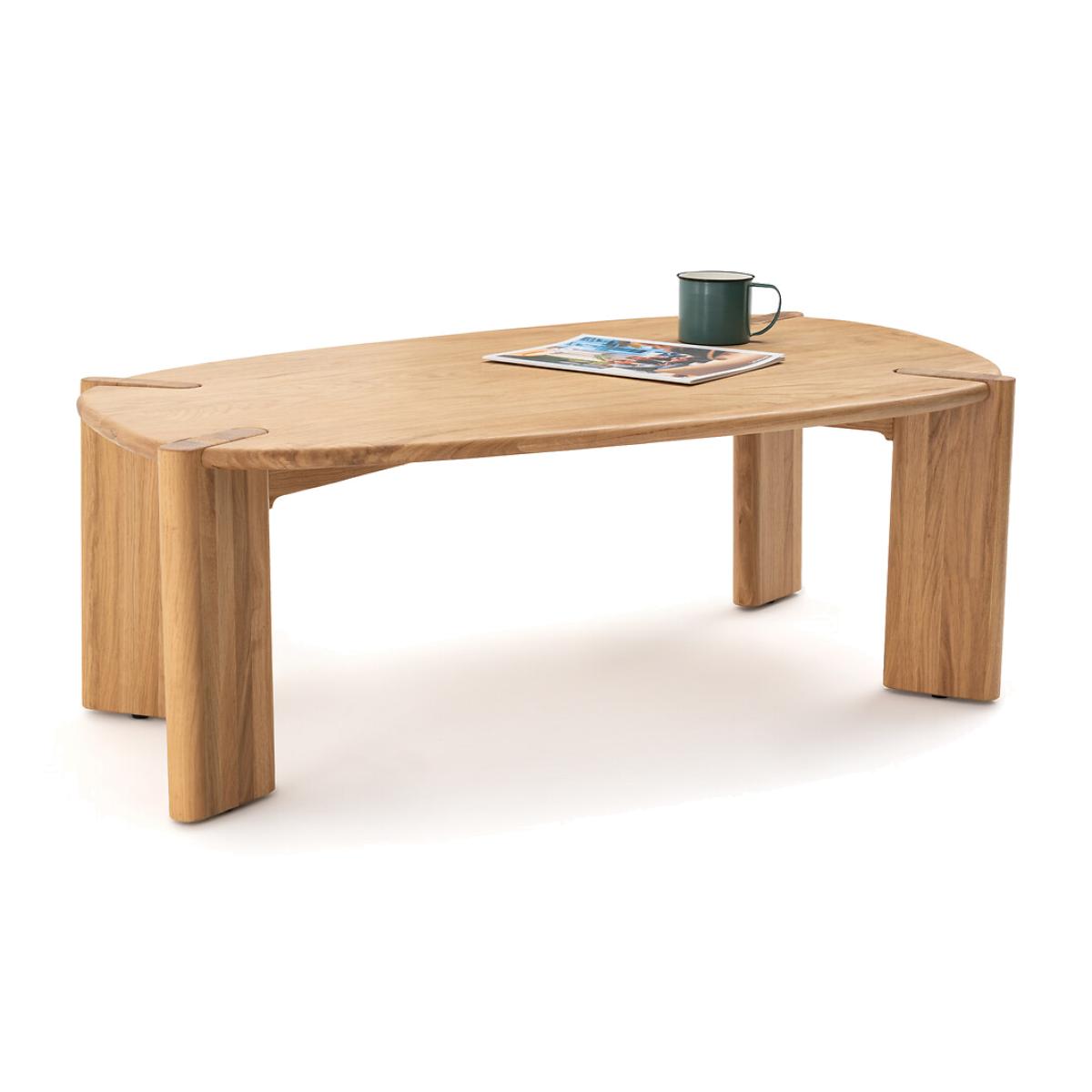 Elmo Solid Oak Coffee Table – image 1