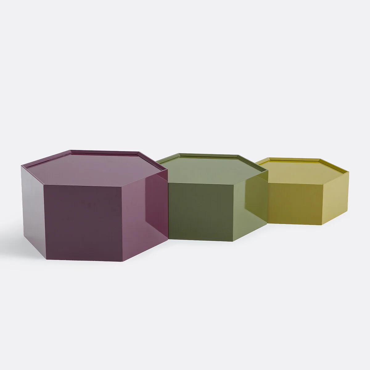Set of 3 Wai Stackable Coffee Tables – image 4