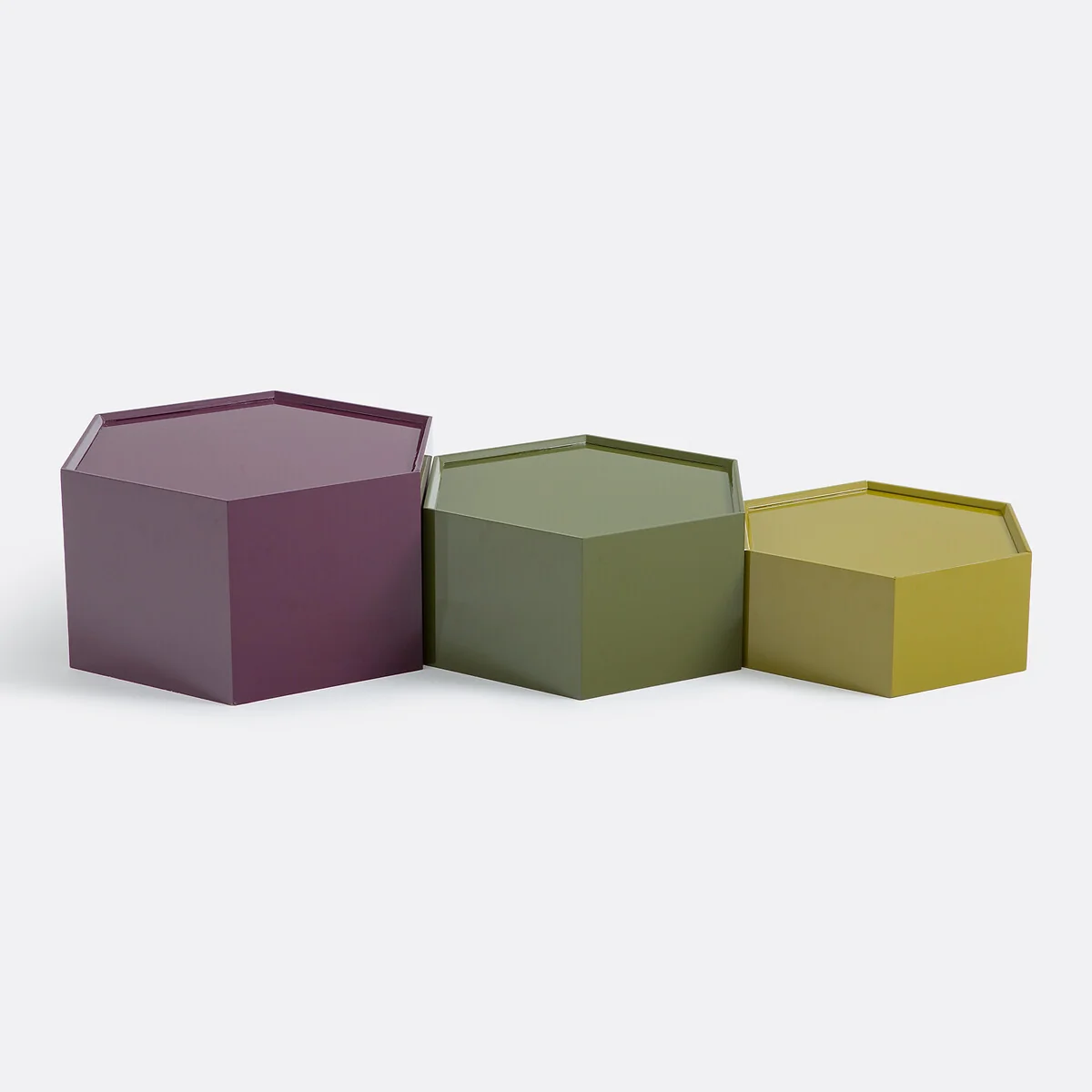 Set of 3 Wai Stackable Coffee Tables – image 5