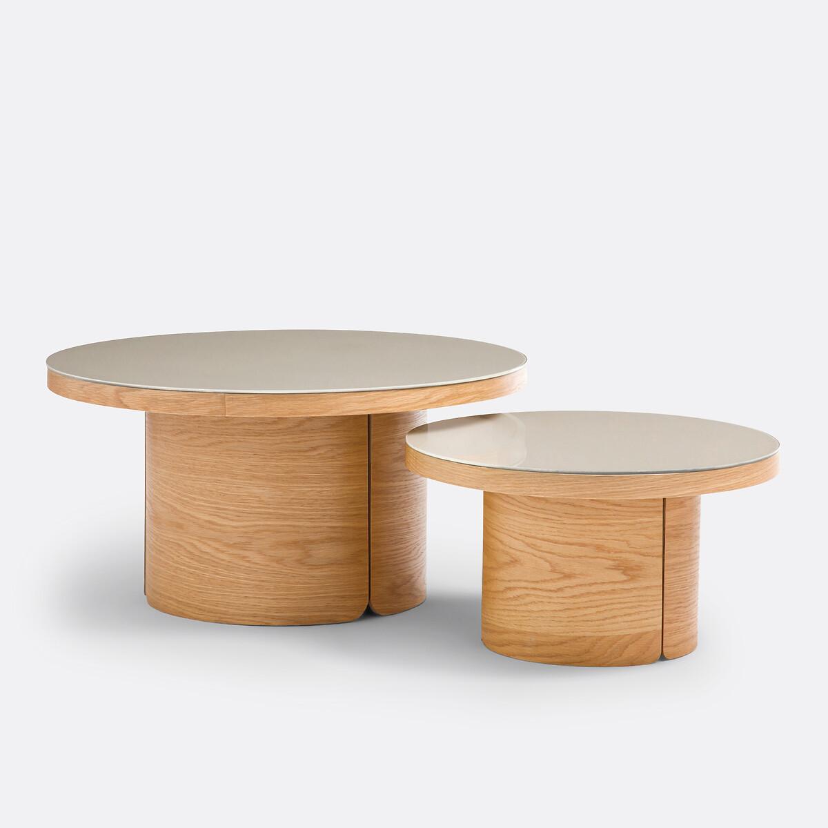 Set of 2 Natesse Semi-Nesting Coffee Tables – image 2