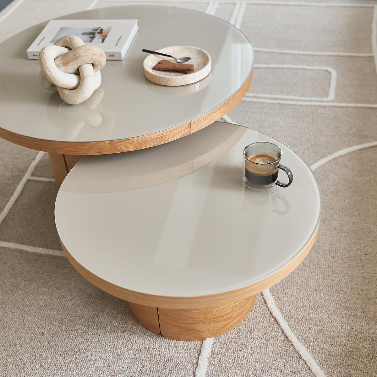 Set of 2 Natesse Semi-Nesting Coffee Tables – image 7