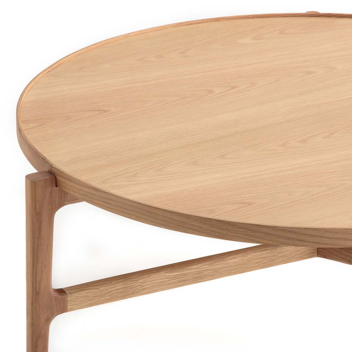 Alyasa Large Oak Coffee Table – image 3