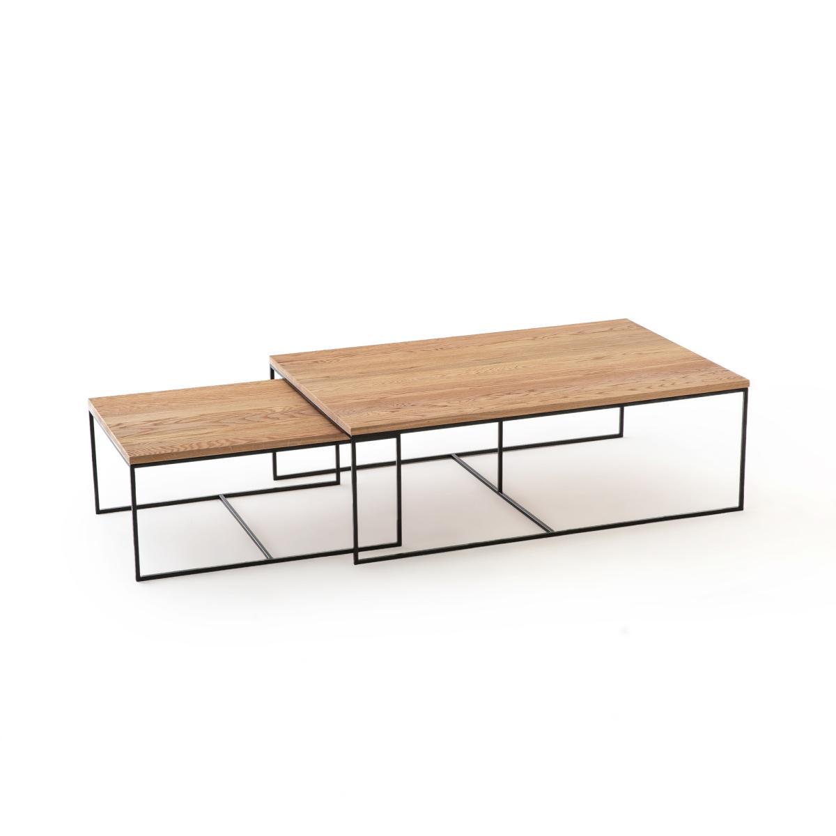 Auralda Oak Coffee Table, Small Size – image 5