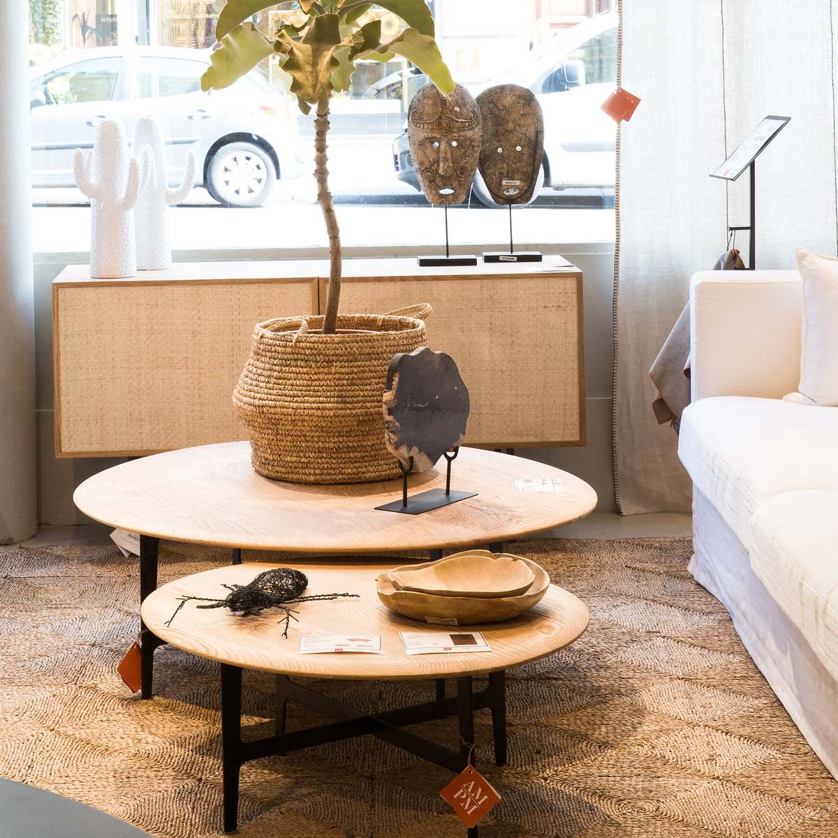 Addisson Large Solid Oak Coffee Table – image 6