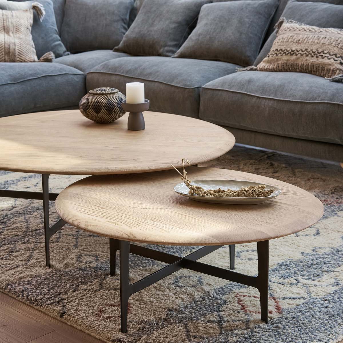 Addisson Large Solid Oak Coffee Table – image 7