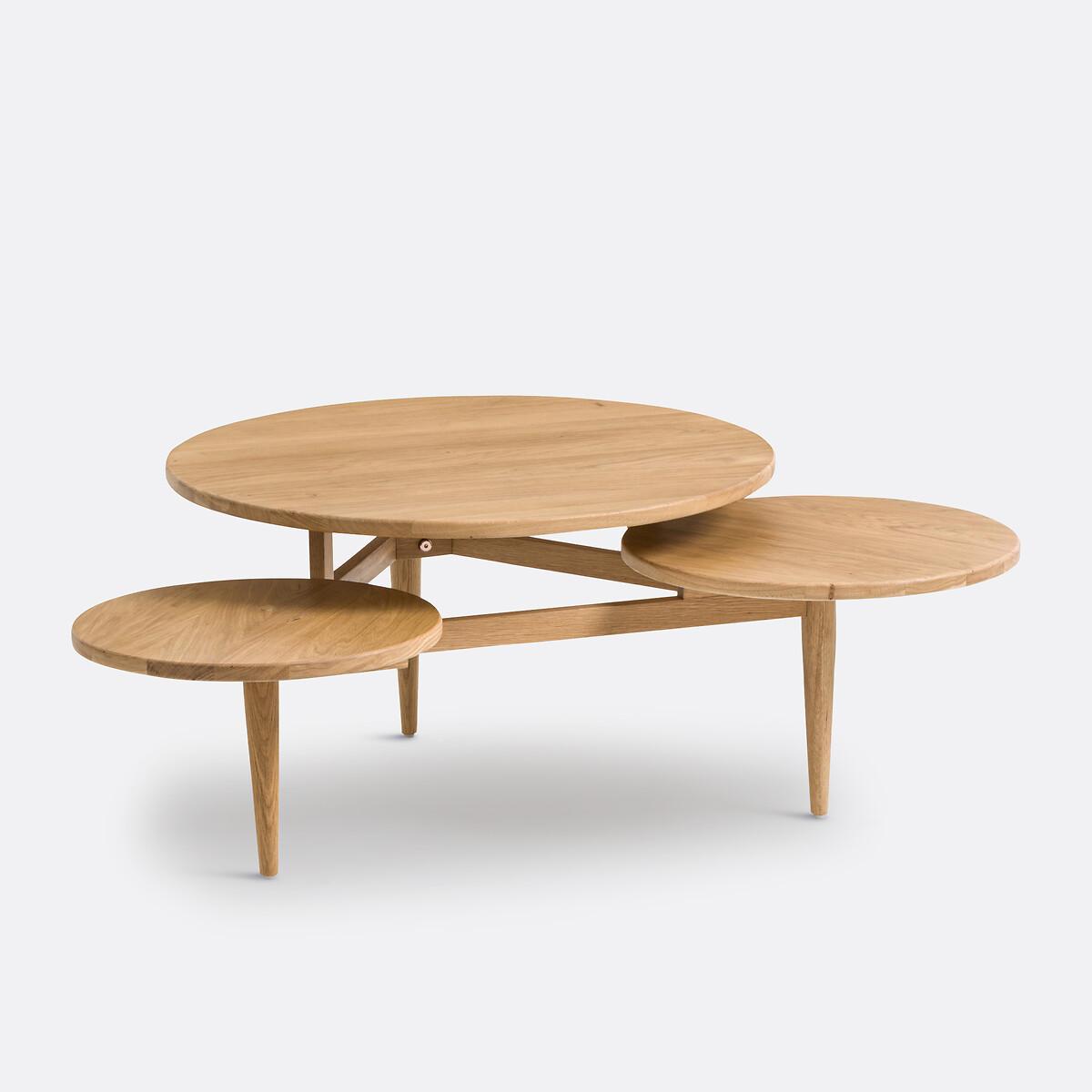 Ruben Oak 3-Level Coffee Table – image 2