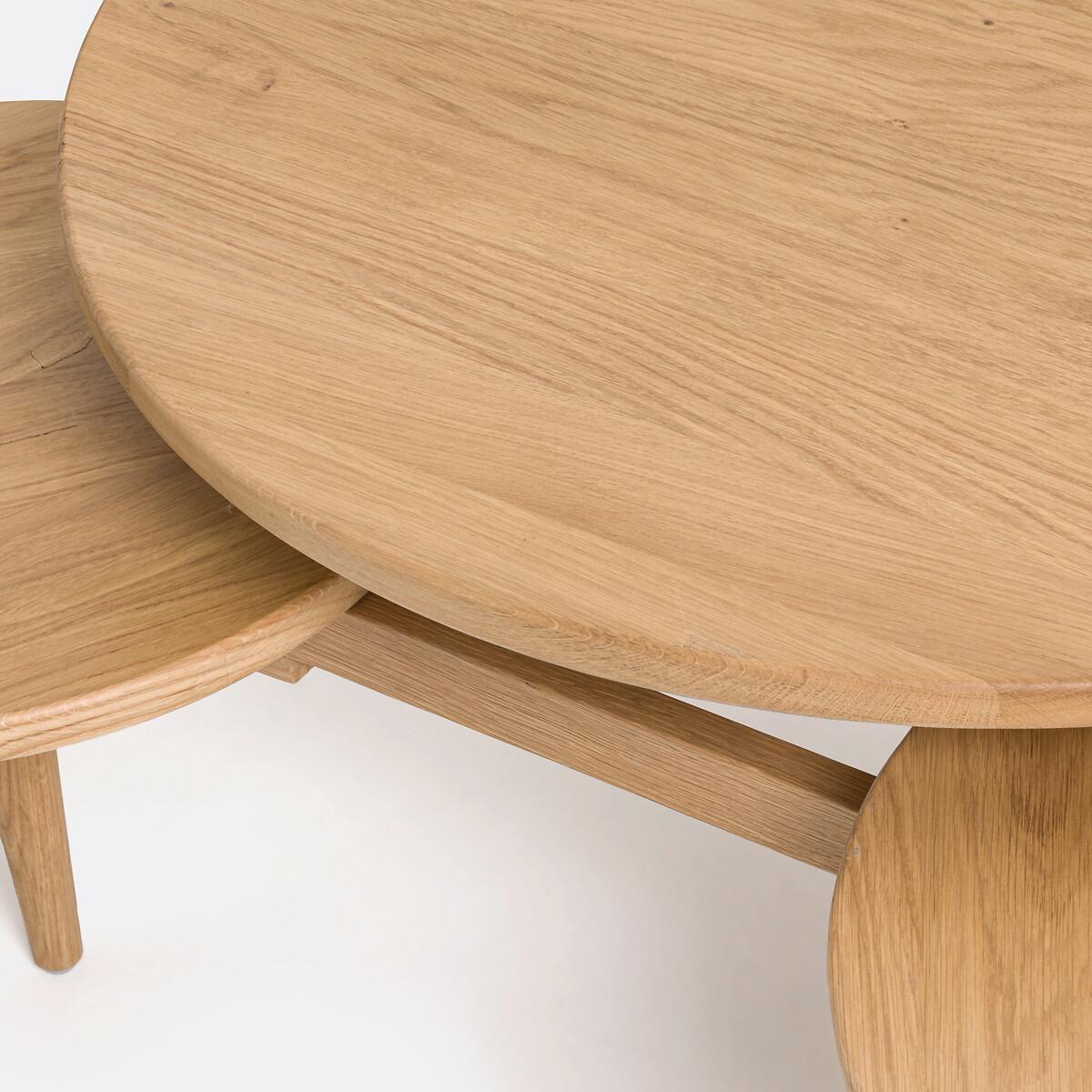 Ruben Oak 3-Level Coffee Table – image 4