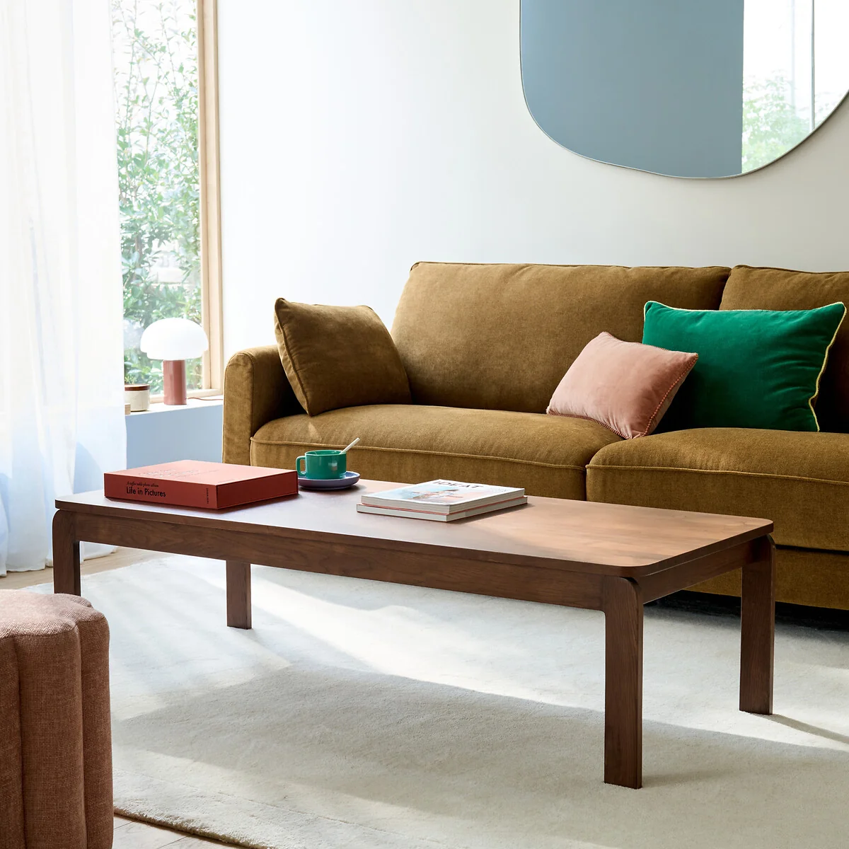 Talet Walnut Veneer Coffee Table – image 2