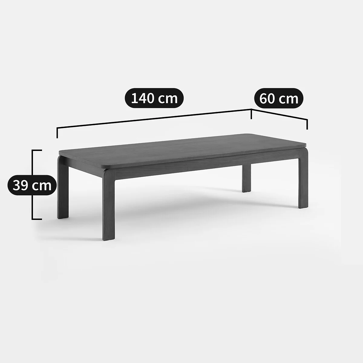 Talet Walnut Veneer Coffee Table – image 7