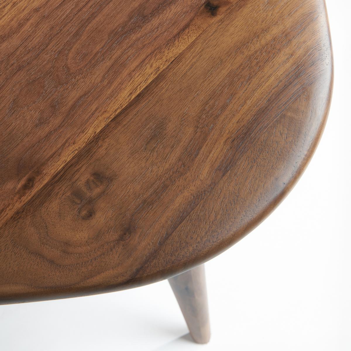 Théoleine Small Retro-Style Coffee Table in Solid Walnut – image 2