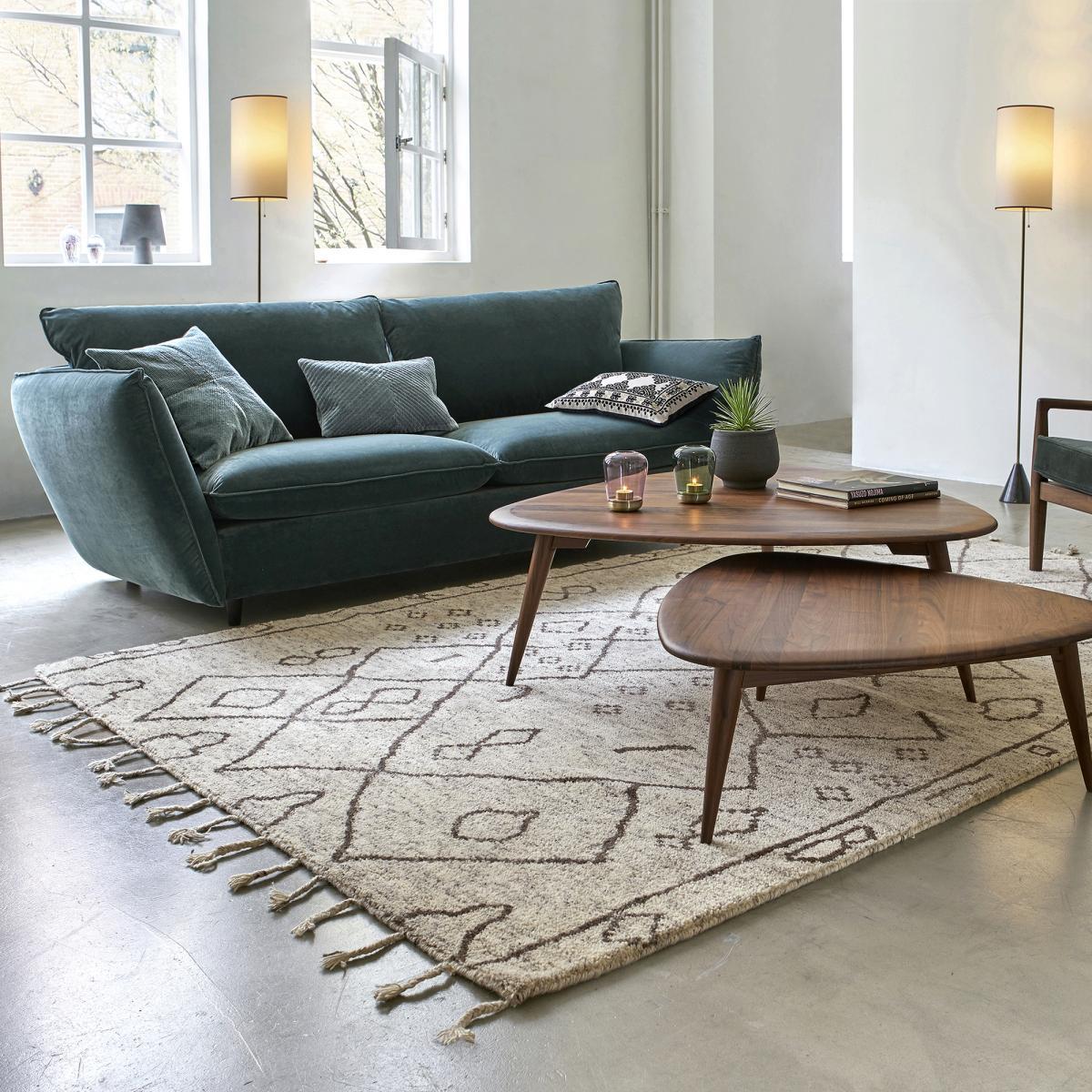 Théoleine Small Retro-Style Coffee Table in Solid Walnut – image 5