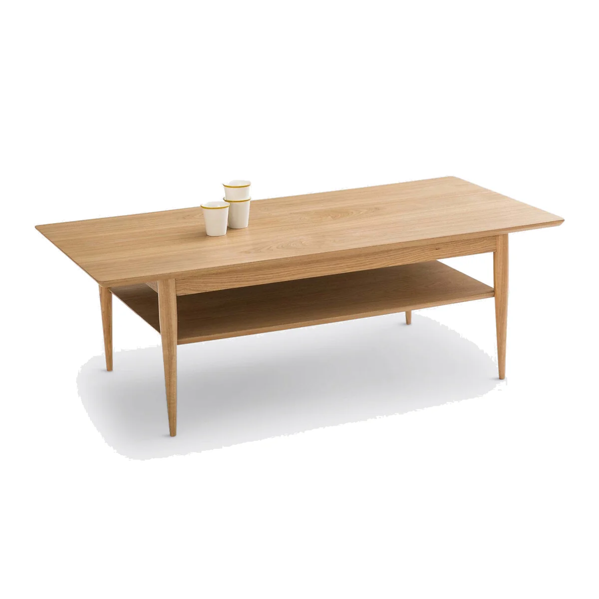 Lussan Ash Double Top Coffee Table – image 1
