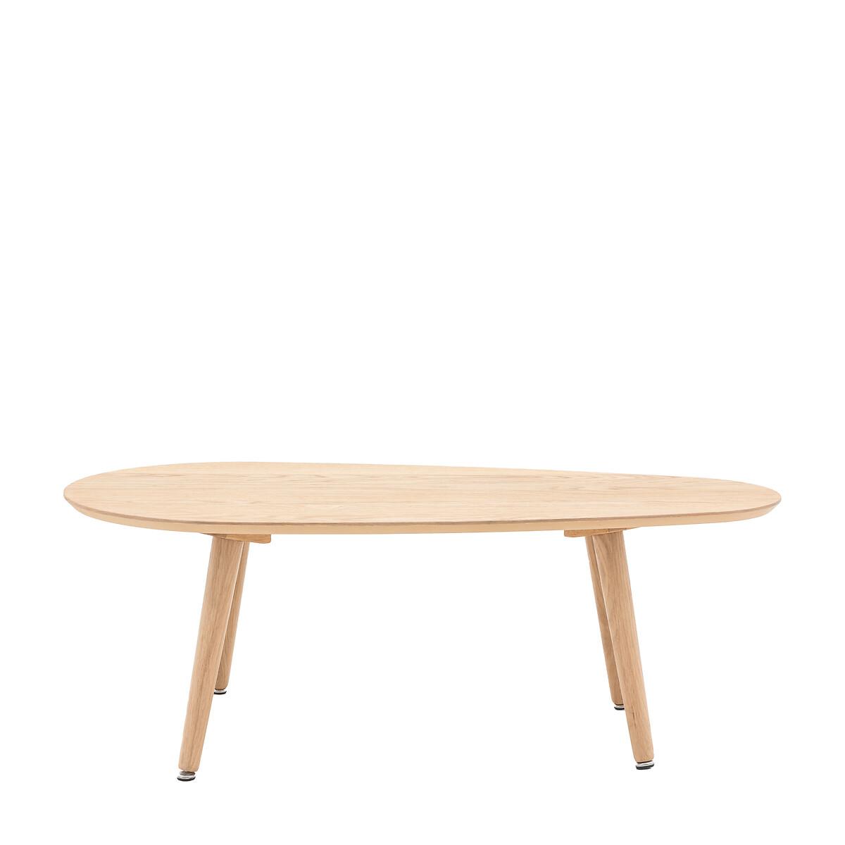 Hale Natural Oak Organic Shaped Coffee Table – image 2