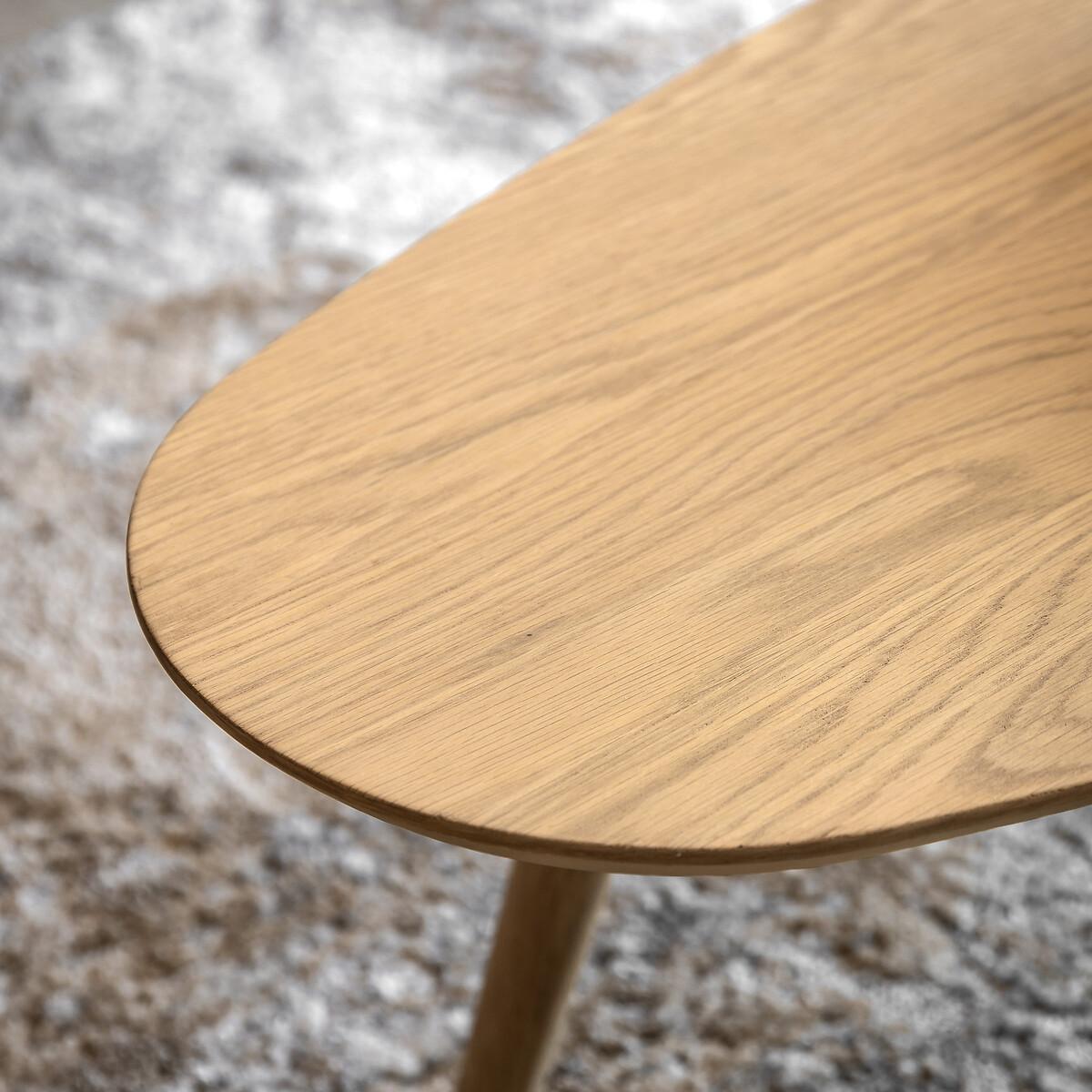 Hale Natural Oak Organic Shaped Coffee Table – image 3
