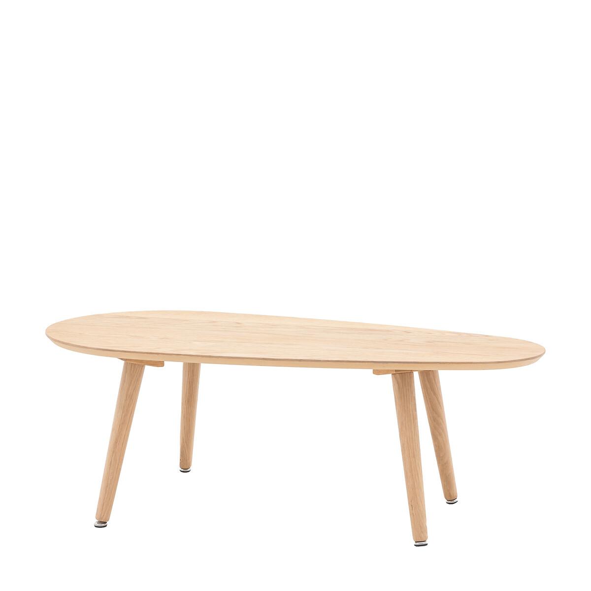 Hale Natural Oak Organic Shaped Coffee Table – image 4