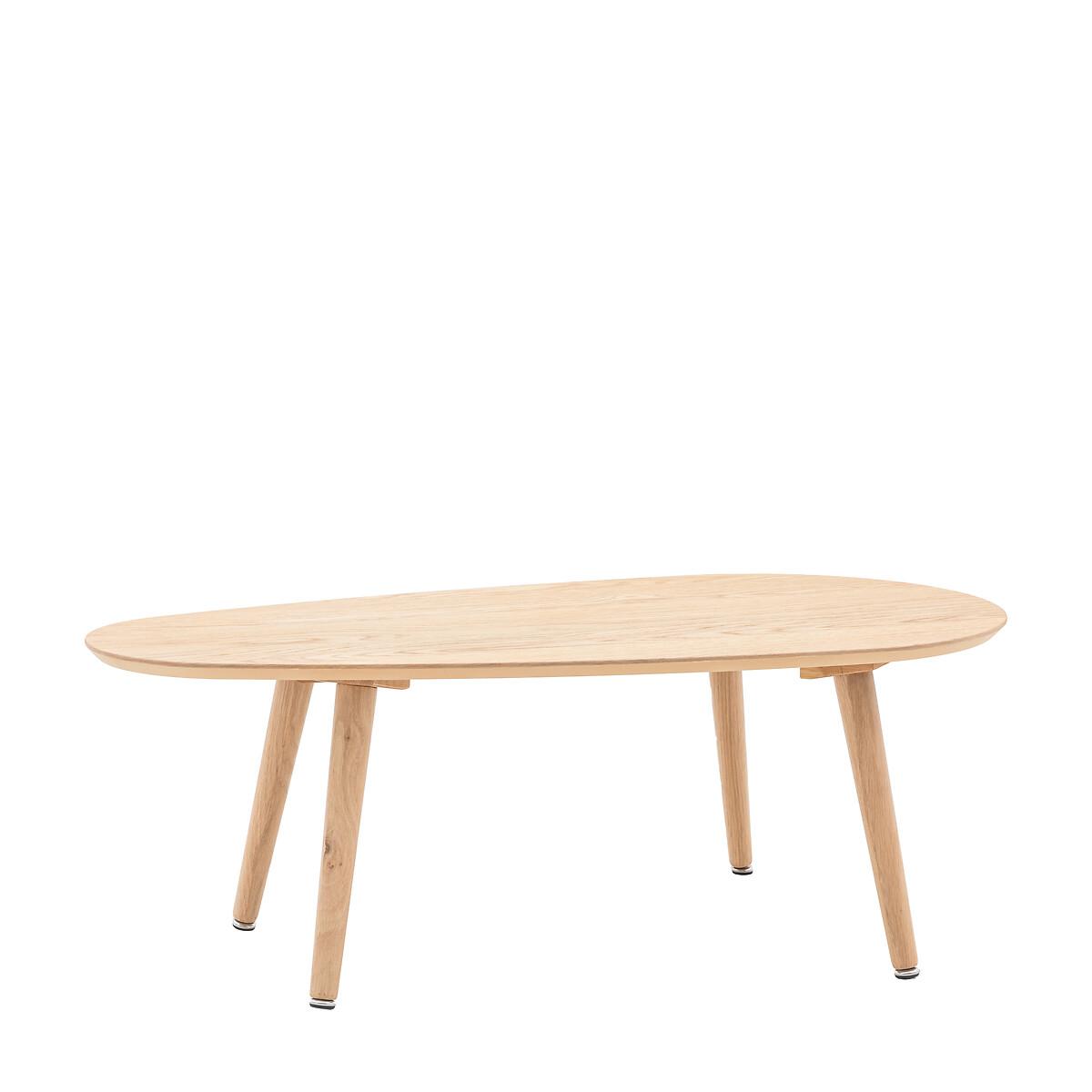 Hale Natural Oak Organic Shaped Coffee Table – image 6