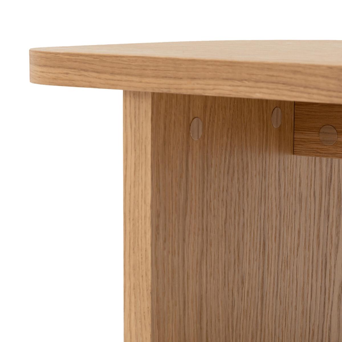 Set of 2 Docha Oak Veneer Coffee Tables – image 6
