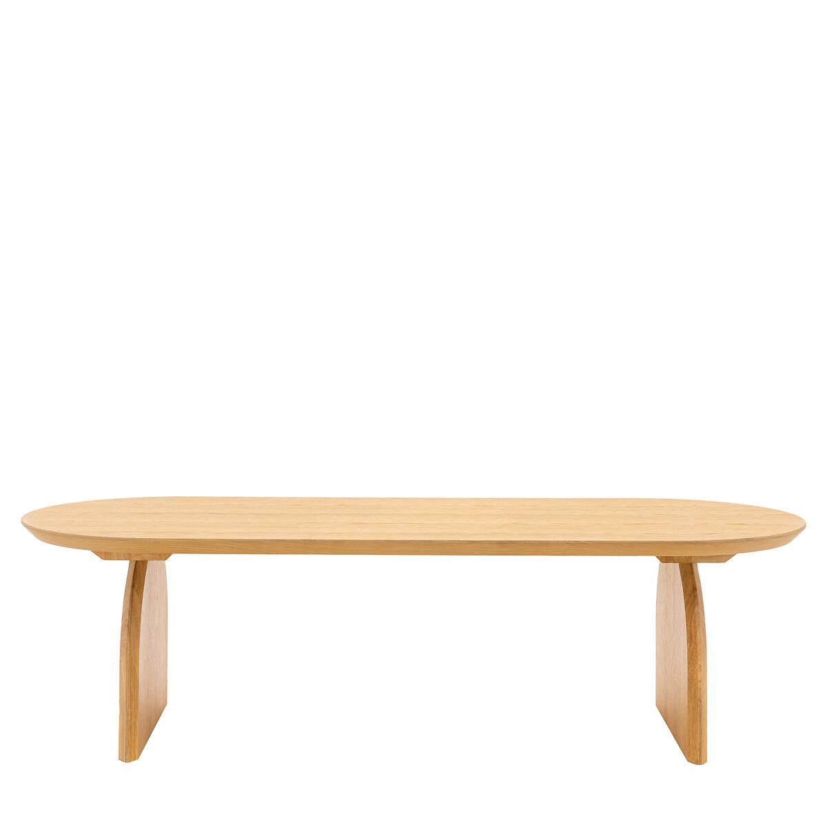 Garner Curve Oak Coffee Table – image 2