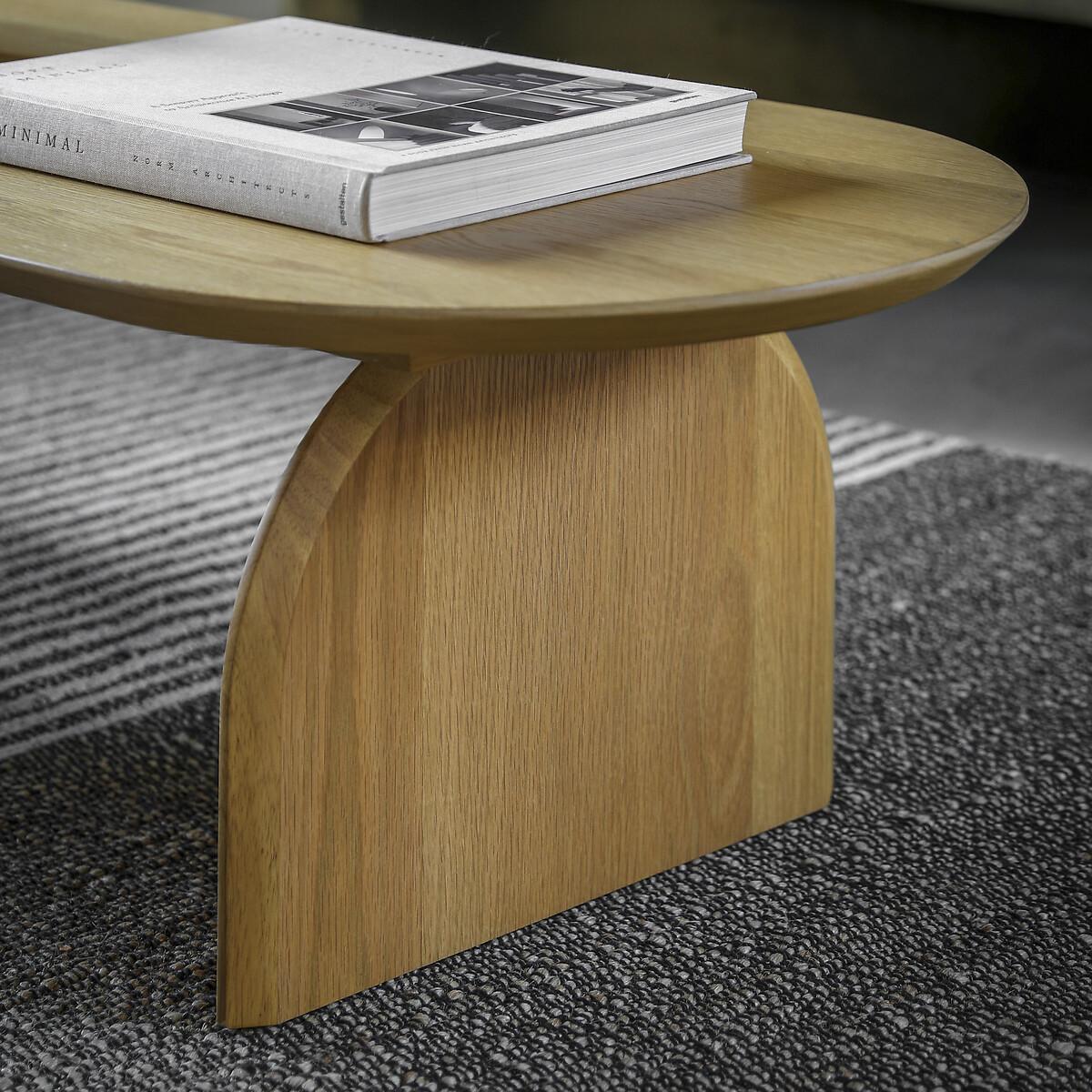 Garner Curve Oak Coffee Table – image 3