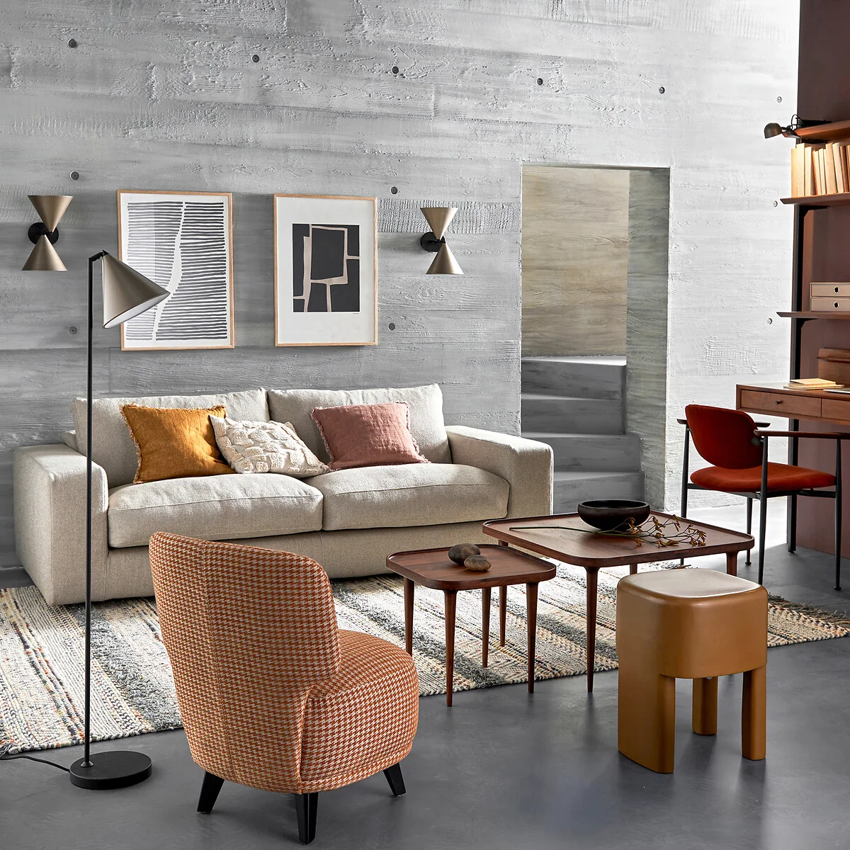 Magosia Walnut Coffee Table, Small Model – image 2