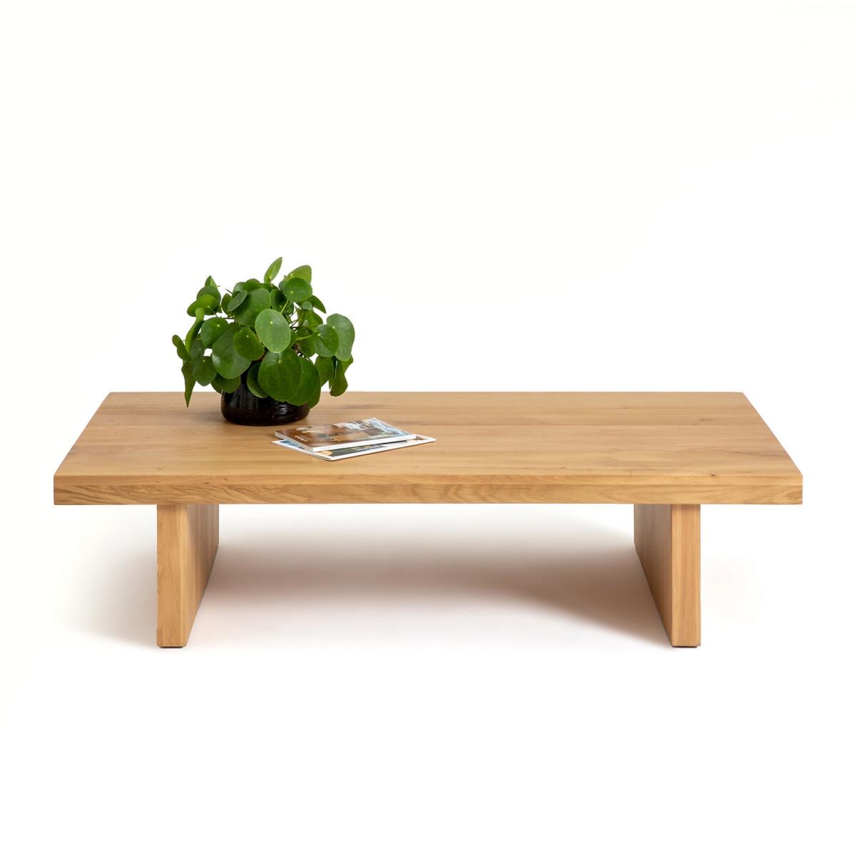 Vova 150cm Solid Oak Coffee Table – image 3